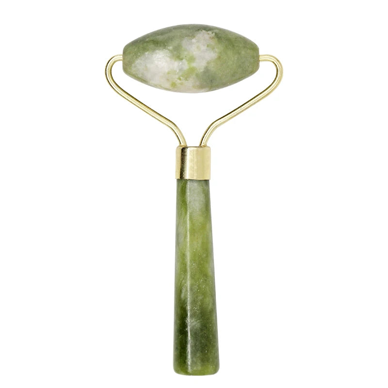 Natural Jade Roller Face Gua Sha, Natural Stone, Body Neck Massager, Acupoint, Eye Care Spa Massage Tools Massage Visage Lifting