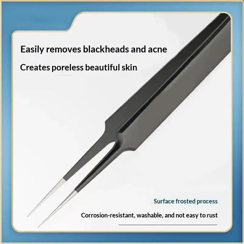 Blackhead Remover Pimple Popper Tool Set Reusable Safe Acne Extractor Kit for Daily Face Cleaning Use