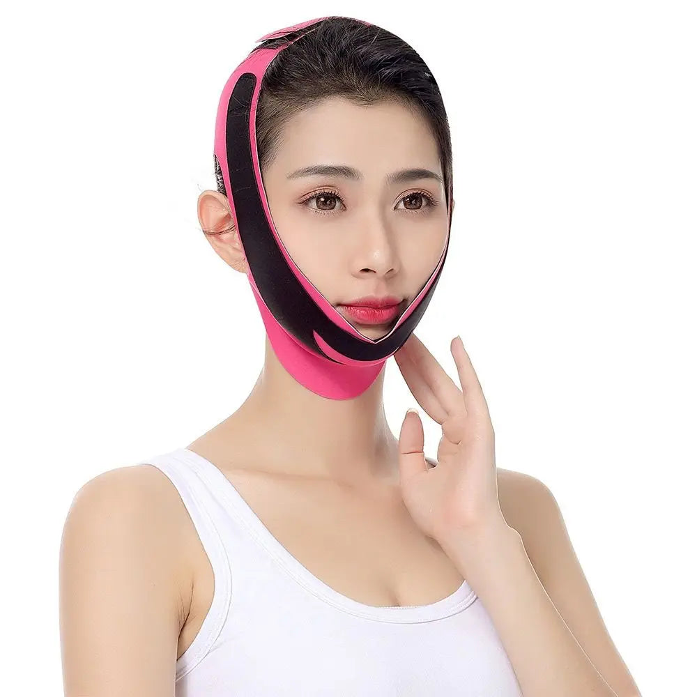 Useful V-Line Slim Slim Face Belt Tight Double Chin Lift Up Facial Bandage Physical Correction Face Mask Lifting Double Chin