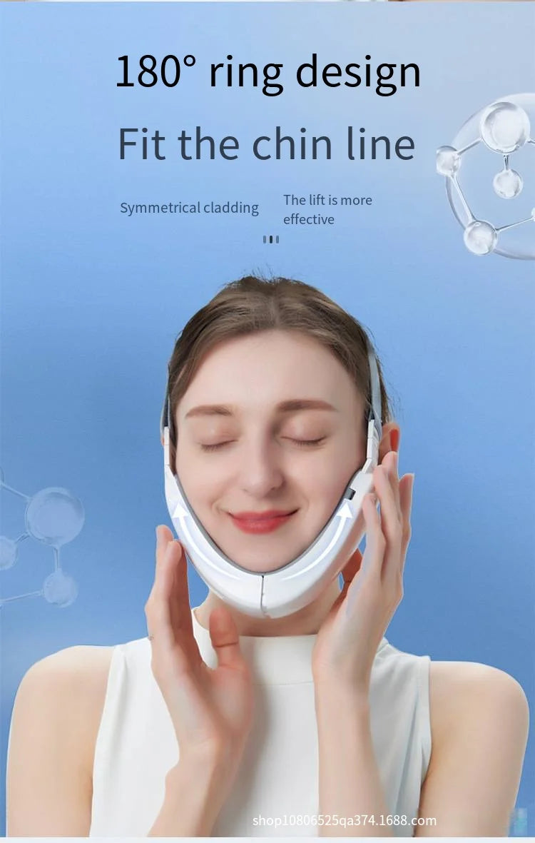 Ems Micro-Current Face Slimming Instrument Tighten Double Chin Face Slimming Facial Beauty Instrument