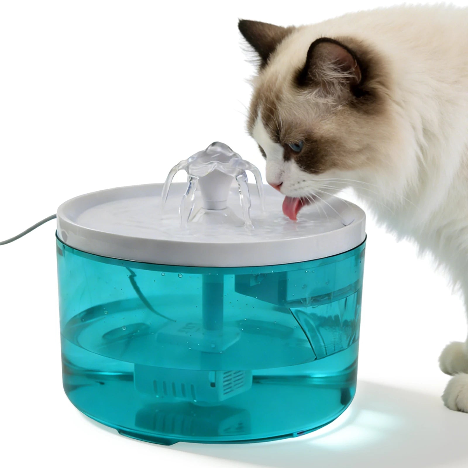Cat Water Fountain 1.8L Recirculating Pet Water Dispenser USB Electric Silent Cat Drink Bowl Filter Dog Drinking Dispenser