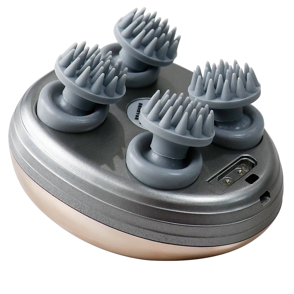 Head Massager Electric Scalp Vibration Kneading Device Muscles Massage Stimulate Blood Circulation and Banish Weariness Relax