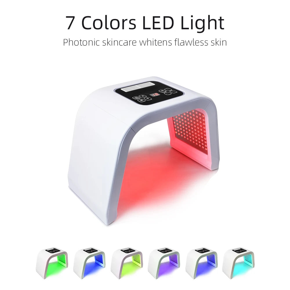 LED Facial Phototherapy 7-color Photon PDT LED Mask Treatment Professional Beauty Machine SPA Facial Body Skin Care Equipment