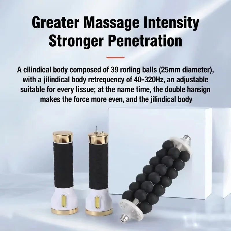 Roller Ball Vibration Cellulite Reduction Body Massage Deep Internal Rolling Massage Rolling Ball Tools Massager