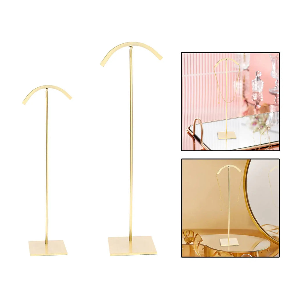 Jewelry Organizer Necklace Stand Watch Holder Decoration Bracelet Bangle Rack for Engagement Dressing Table Bathroom Store Home