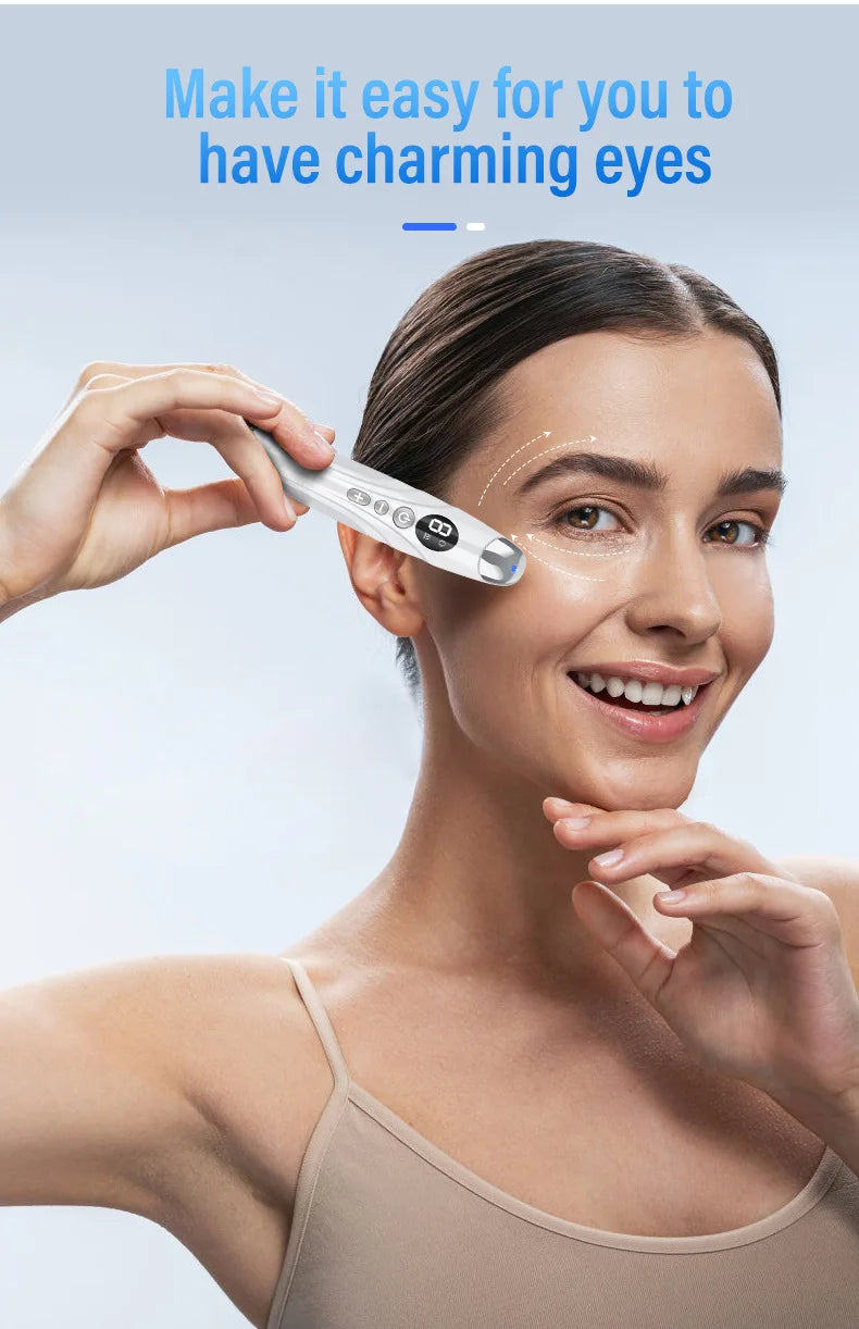 Electric Eye Massager Vibrating Eye Cream Essence Introducer Constant Eye Massager Face Eye Care Pen