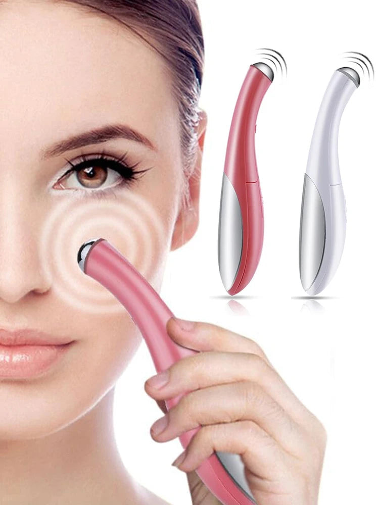 Electric Portable Eye Massager Vibration Anti-Aging Wrinkle Remover Dark Circle Eye Care Beauty Face Massage Tool