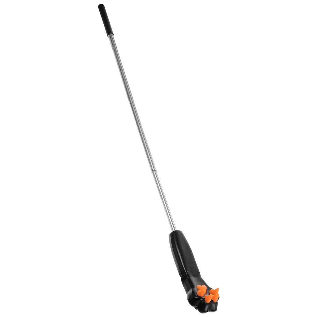 Orange Retractable Back Scratcher Claw Long Handle Durable Portable Scratch Tool Comfortable Itching Relief Device For