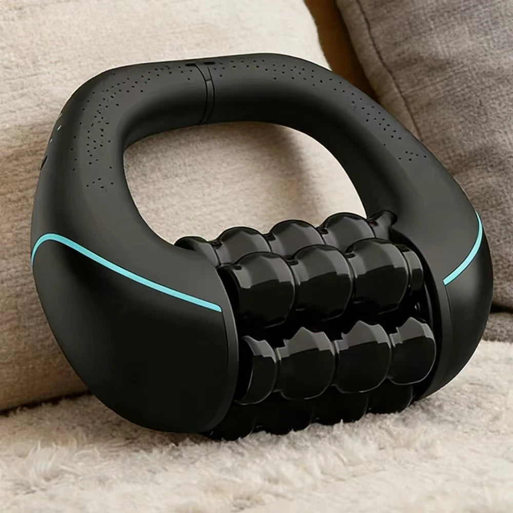 Handheld Electric Massage Roller 3 Speed Vibration Massager Portable Full Body Tool for Neck Shoulder Back Leg Home Office Trave