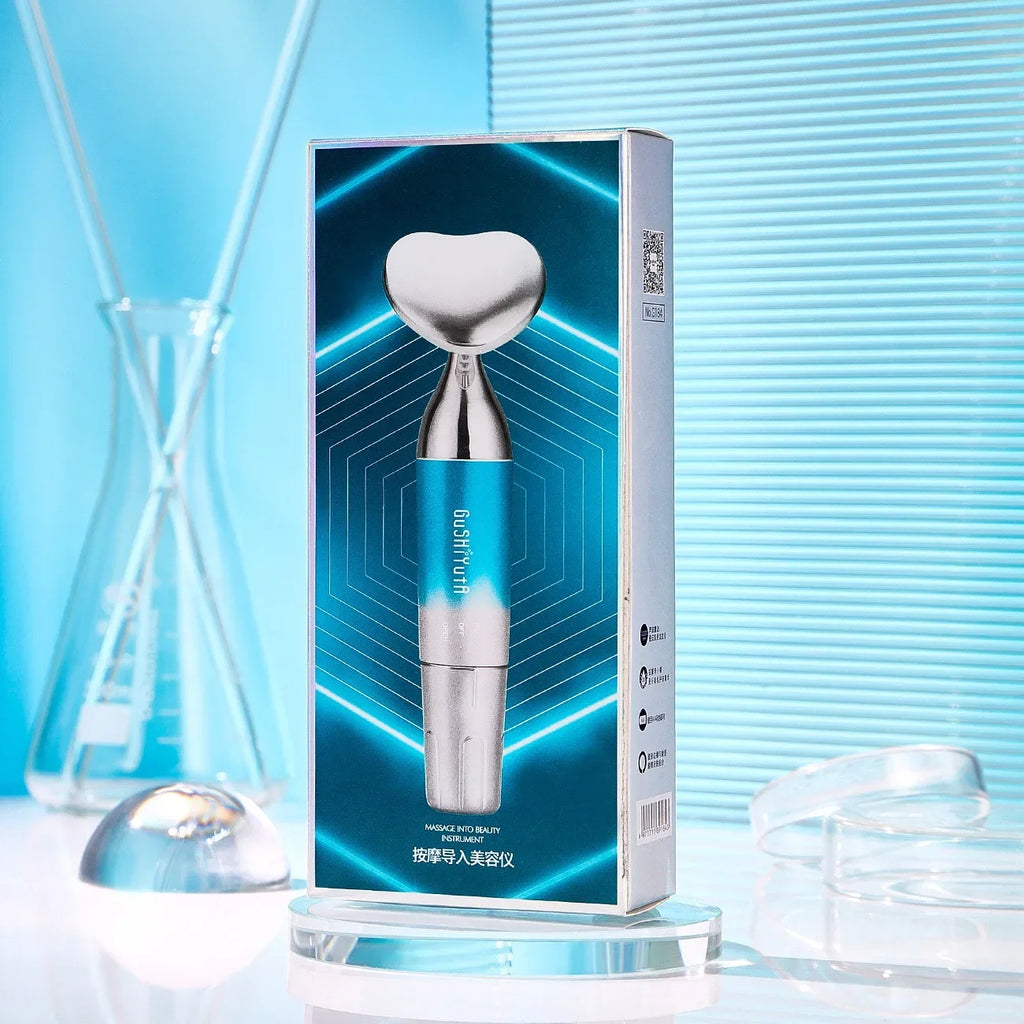 Beauty Neck and Facial Device LED Photon Tightening and Rejuvenating Anti Wrinkle Thin Double Chin Skincare Facial Massager