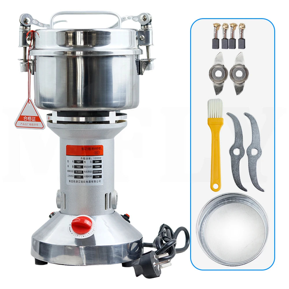 500G Electric Coffee Grinder Spice Grinder Electric Grains Mill Beans Nuts Spices Grain Herbal Powder Mixer Dry Food Grinder