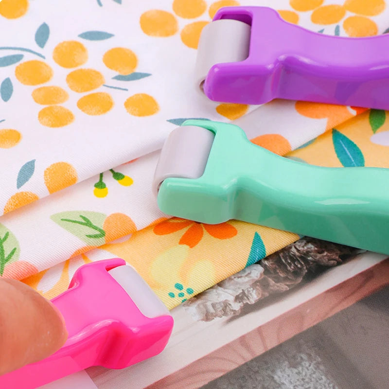 Quilting Seam Roller Household Plastic Seam Roller Quickly Press Wheel Wrinkle Remover Wheel Roll Sewing Accessories