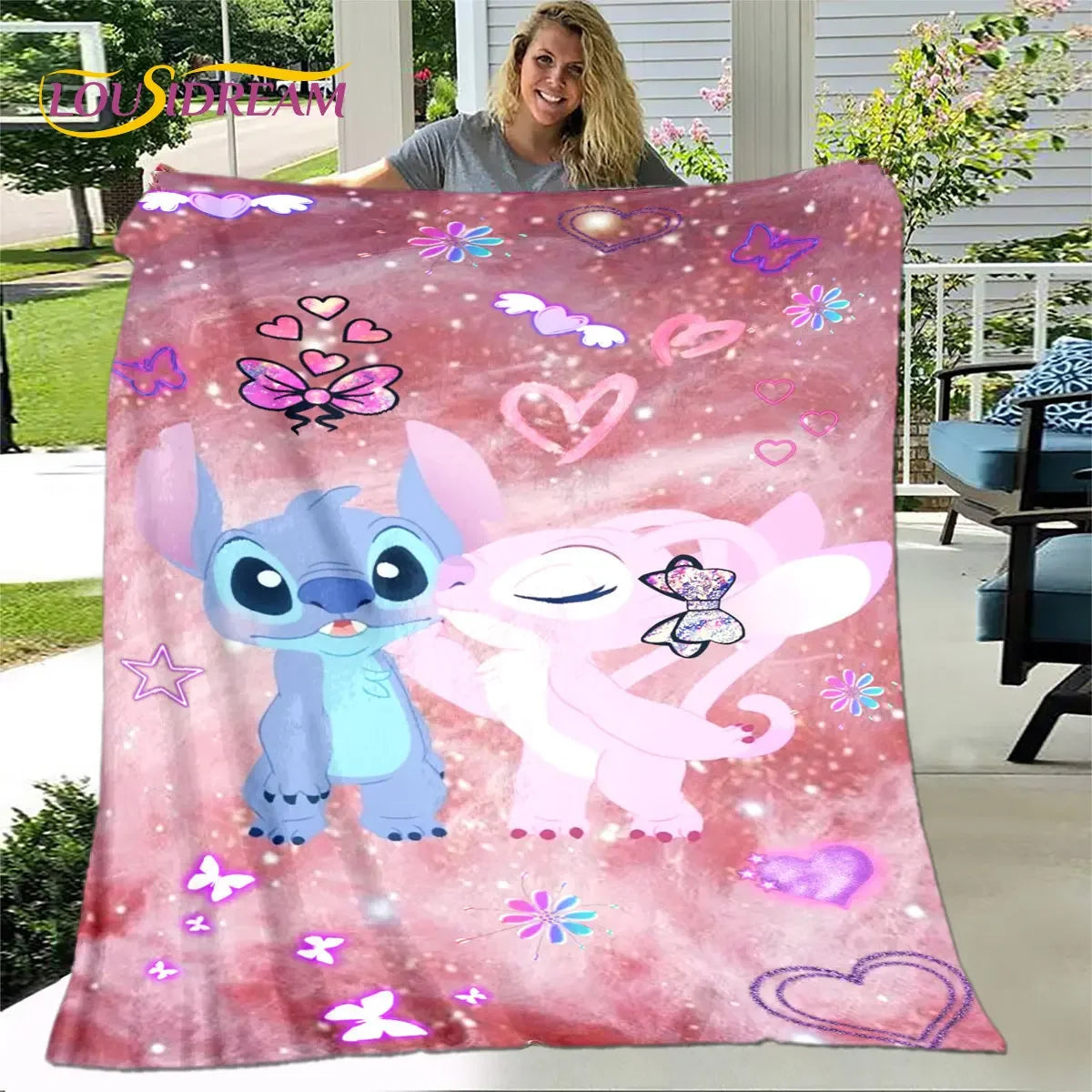 Cute Cartoon Children's Blanket,Flannel Blanket Throw Blanket,Sherpa Warm Kid Blanket for Living Room Bedroom Beds Sofa Outdoors