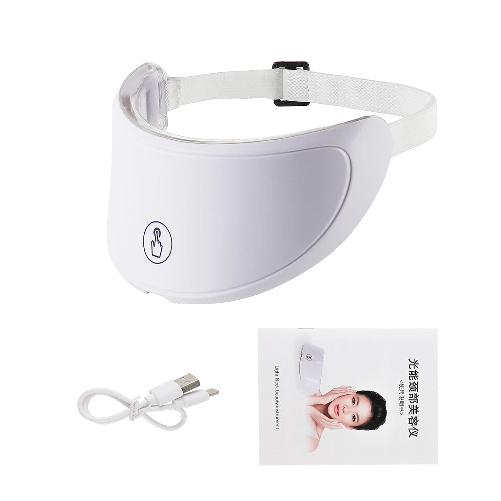 Neck Anti-aging Mask Skin Tightening Lifting Neck Beauty Device Brighten Skin Rejuvenation Improve Neck Muslc Sagging