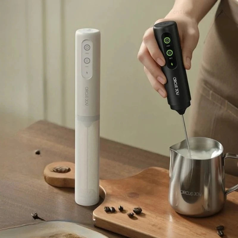 Electric Milk Frother for Home Portable Mini Coffee Milk Frother Whisk for Cooking Egg Mixture Stirrer Kitchen Accessories