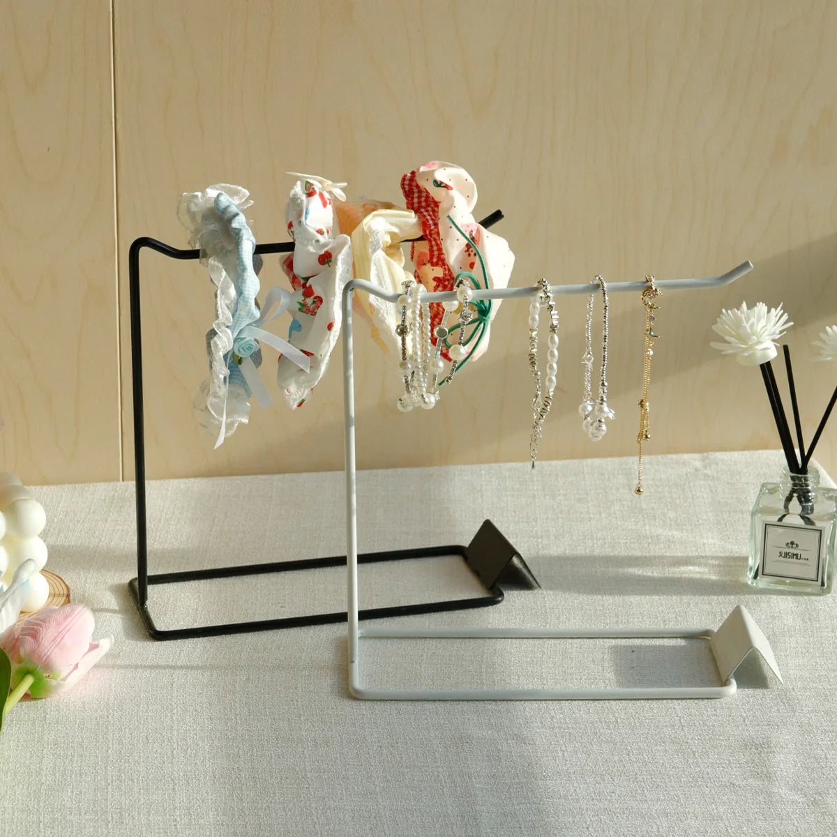 Jewelry Organizer Display Stand Jewelry Display Multifunction Fashion Metal Jewelry Organizer Holder for Earrings Bracelet