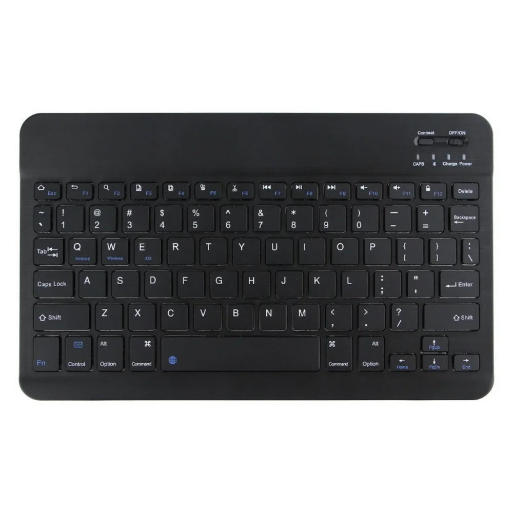 7/10 Inch Bluetooth Wireless Rechargeable Keyboard For iPad Pro Tablet Mobile Phone Laptop Android iOS Windows For Laptop Tablet