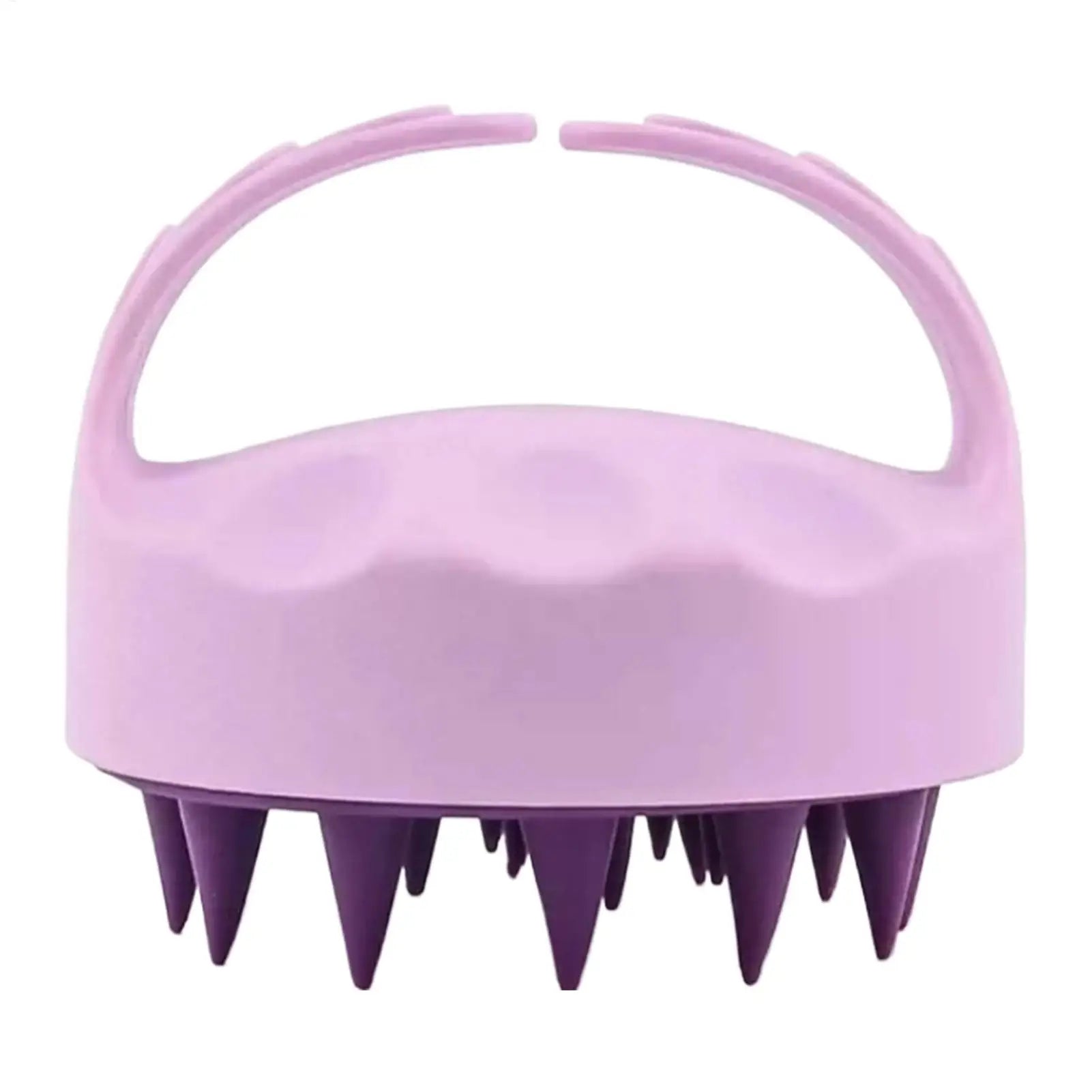 Silicone Scalp Scrubber Hair Scalp Shampoo Brush Head Cleansing Massager For Men Women Bath Brush Wet & Dry For Scalp Care