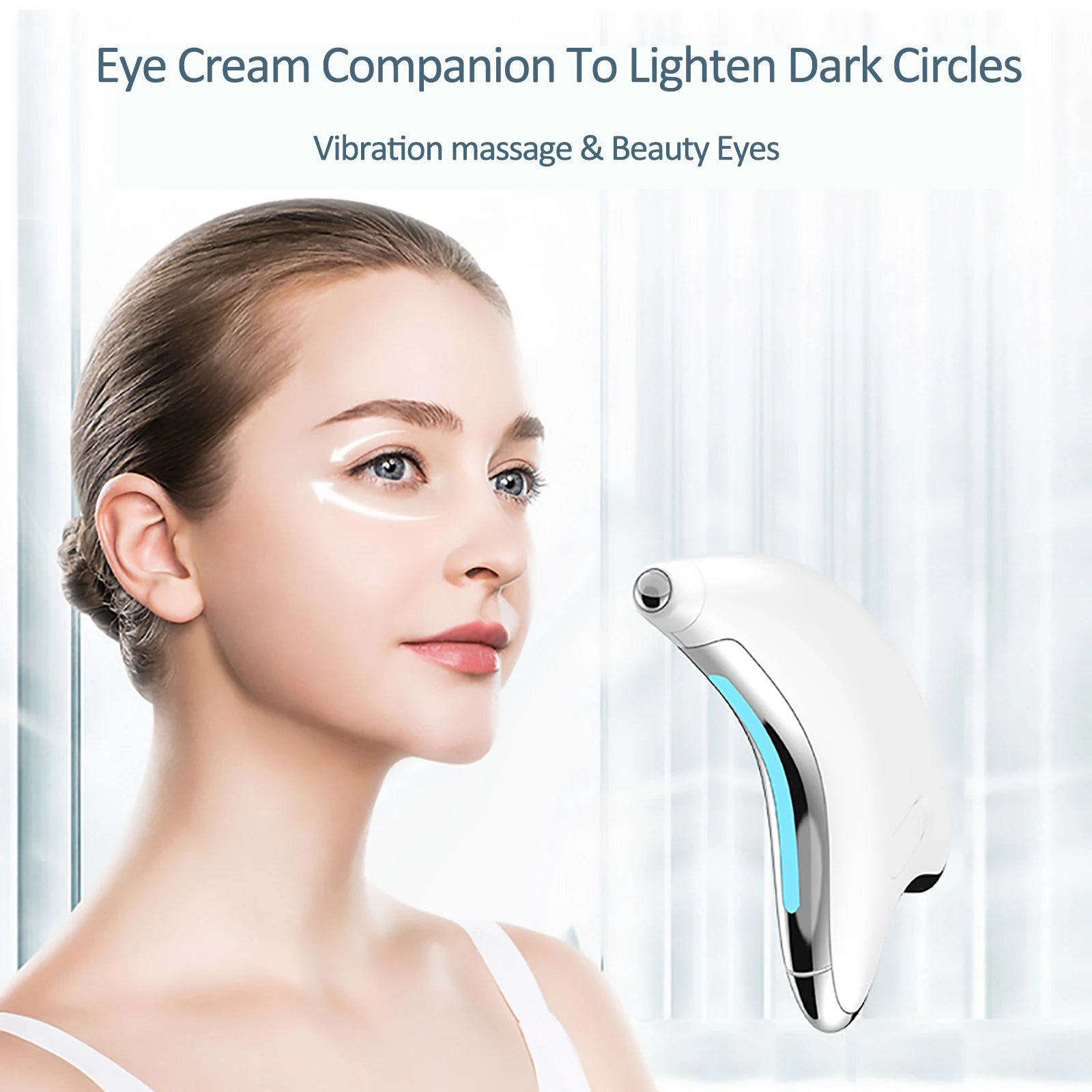 LED Vibrating Massager Skin Firming Face Neck Lift Beauty Equipment