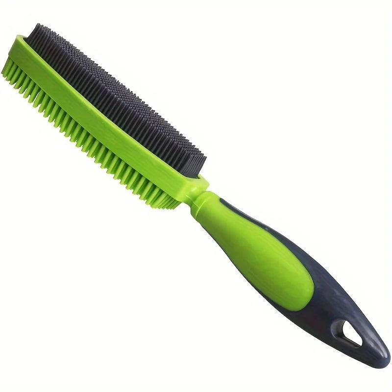 Pet Hair Remover Brush: Gentle Grooming Tool with Massage Effect for Dogs & Cats, Easy Clean Lint Brush for Clothes & Upholstery