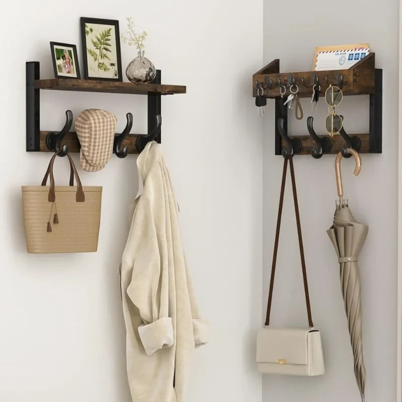 Floating Wall Shelf Wood Organizer Shelves Multifunctional Floating Storage Rack Aesthetic Display Racks Organizers Furniture