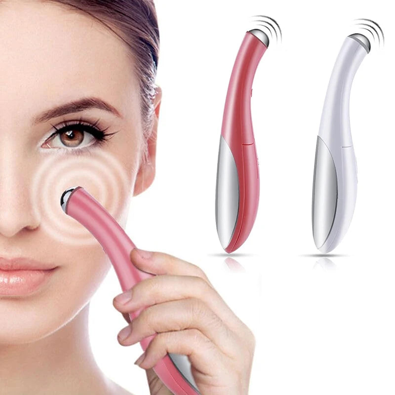 Electric Portable Eye Massager Vibration Anti-Aging Wrinkle Remover Dark Circle Eye Care Beauty Face Massage Tool