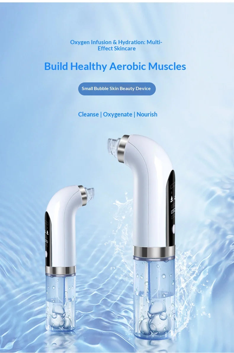 Black Pore Vacuum Cleaner Electric Micro Bubble Cleanser USB Charging Beauty Instrument Skin Care Tool