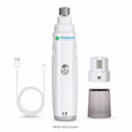 Pet Nail Grinder USB Rechargeable Low Noise Dog Cat Nail Trimmer Electric Paw Grooming Tool Portable Pet Nail Care File
