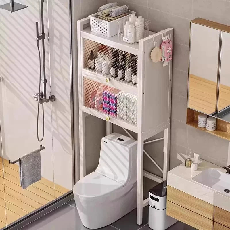 Bathroom Display Storage Shelves Skincare Corner Toothbrush Trinket Storage Shelves Decoration Towel Estante Room Stuff