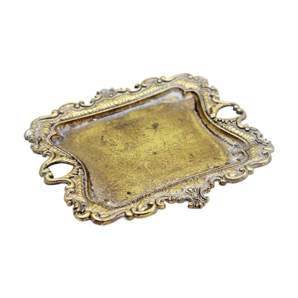 Vintage Design Trinket Dish Tray Cosmetics Makeup Organizer Sturdy Versatile