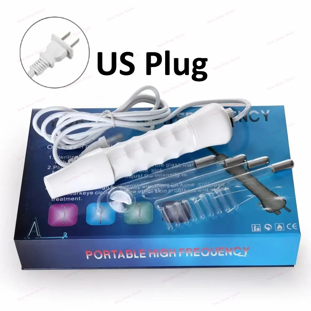 High Frequency Facial  Massage Wand Home Use Skincare Device High Frequency Beauty Care Machine