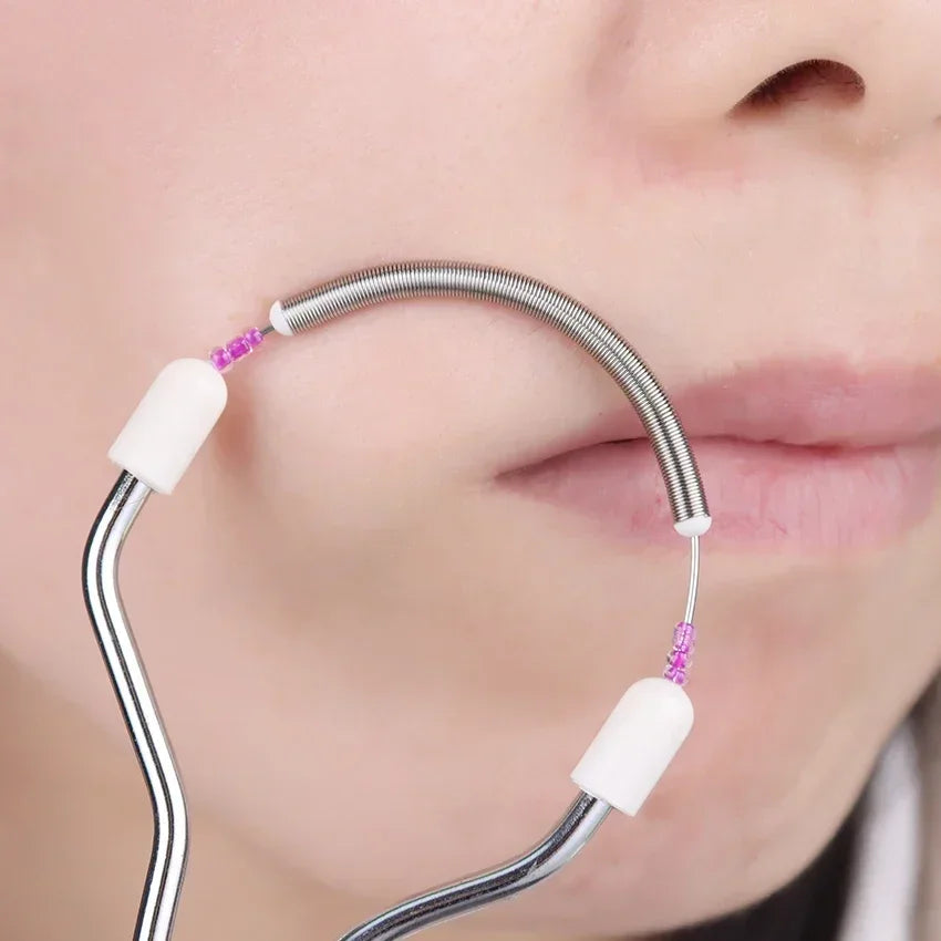 Facial Hair Remover For Women.Remove Unwanted Hair On Upper Lip,Chin,Face,Or Neck The Original Remover Spring For Unsightly Hair