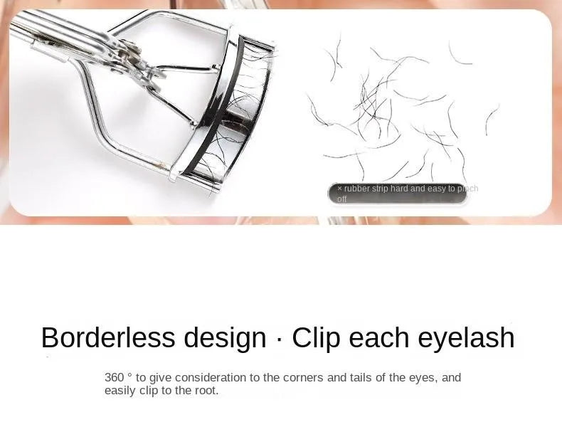 Beginner Makeup Tool Eyelash Curler Waterproof Natural False Eyelash Curler