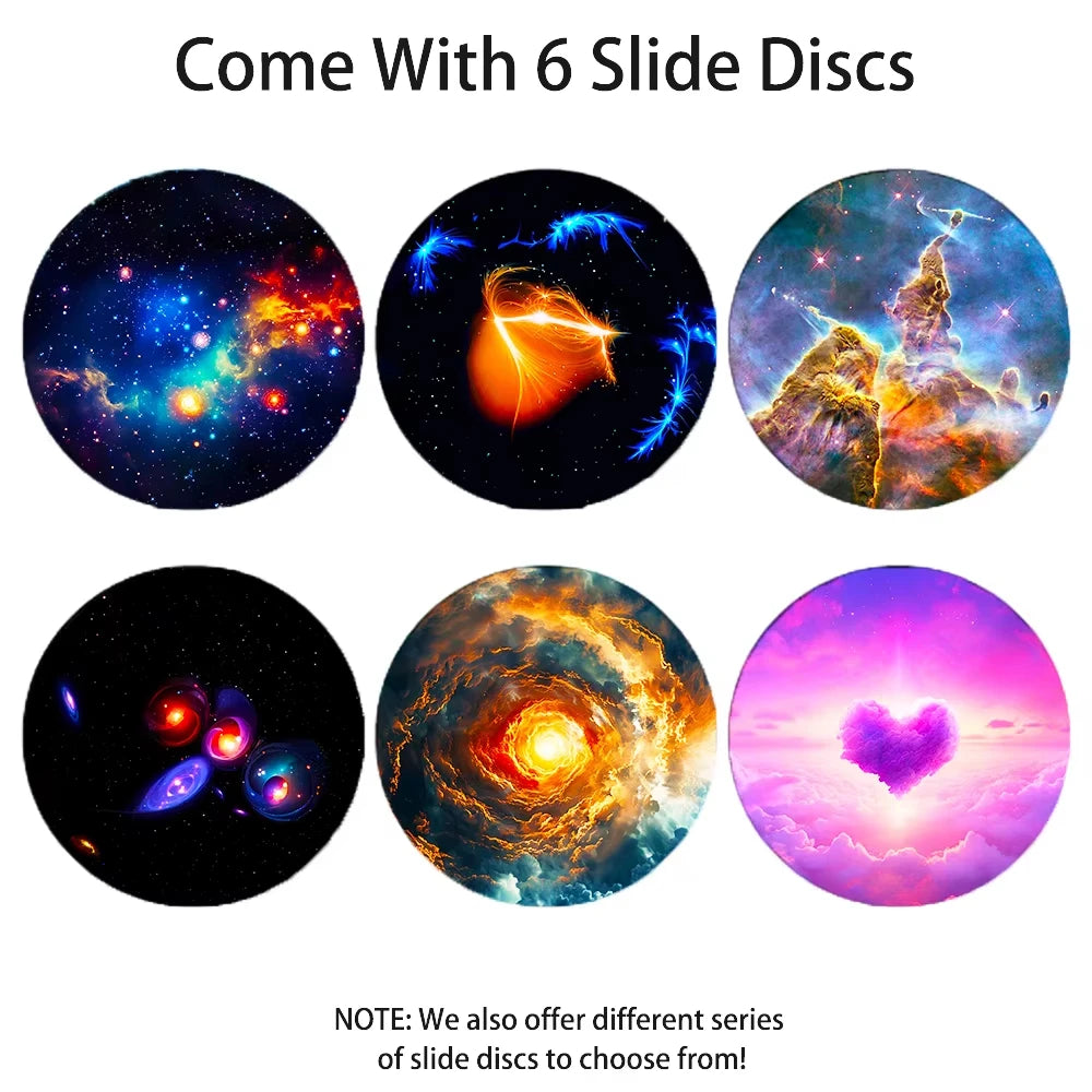 Galaxy Projector Disc - 6 Realistic Film Discs and Other Same Model Meteor and Galaxy Projector (SKE-TKQ01 & BL-DQY02 Pro)