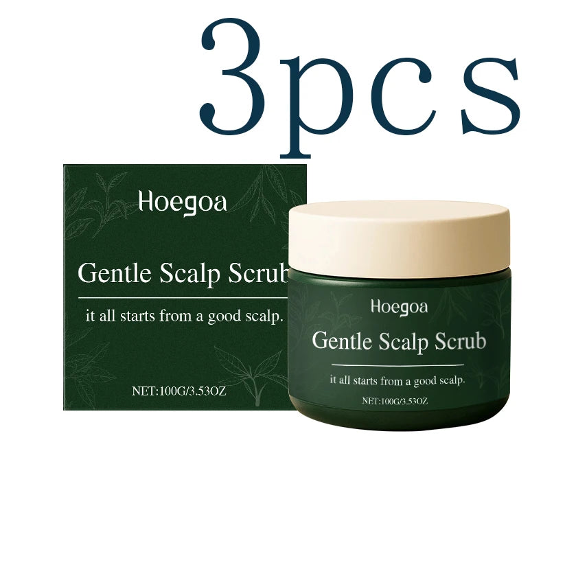 Nourishing Scalp Scrub: Gentle Formula Deeply Cleanses, Nourishes and Volumizes for a Healthy & Comfortable Scalp