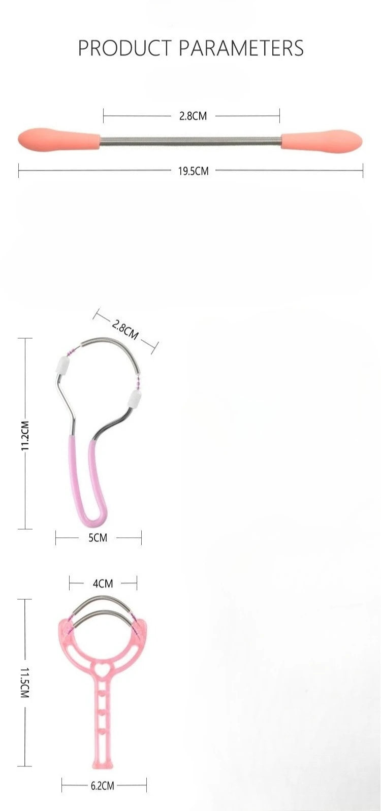 Facial Hair Remover for Women Remove Unwanted Hair on Upper Lip Chin Face or Neck The Original Remover Spring 3 Styles Wholesale