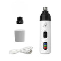 Pet Cat Nail Grinders Pet Nail Clippers LED Quiet Electric USB Charging Rechargeable Pet Dog Paws Nail Grooming Trimmer Tools