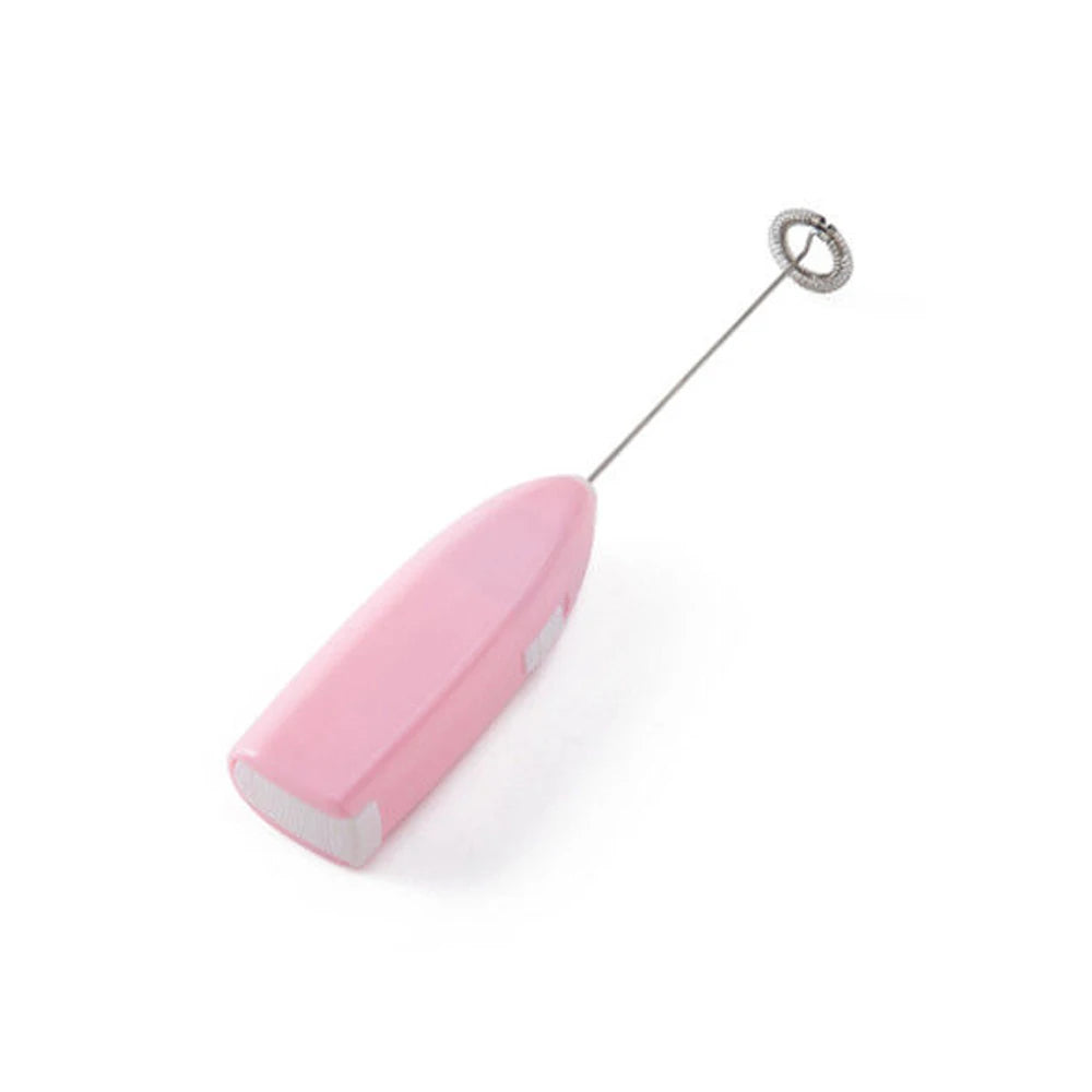 Electric Mini Milk Frother Egg Beater Milk Coffee Frother Cream Whisk Mixer Handheld Kitchen Whisk Foam Beater Coffee Whisk Tool