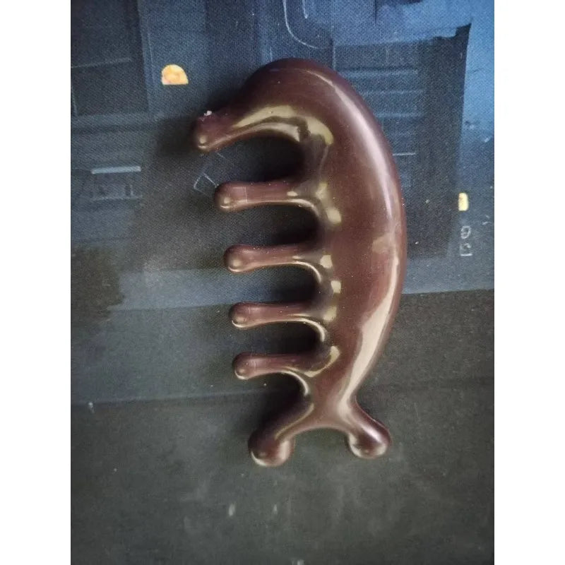 Gua Sha Massage Comb - Suitable for Head, Face, Scalp and Full Body - Gua Sha Relaxation Tool (Made of Resin Material)