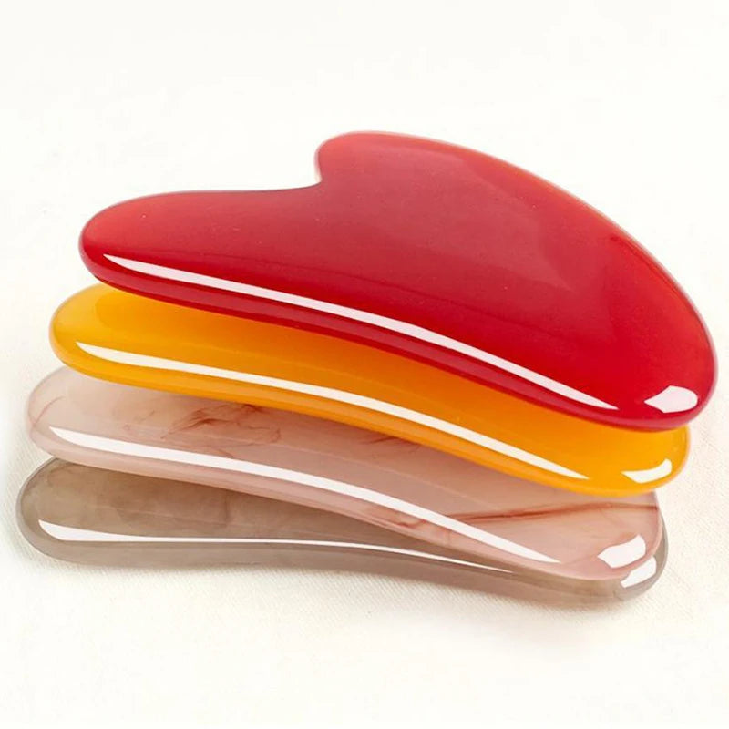 【Resin Gousha Stone For The Face Roller Gouache Scraper Gousha Stone Face Roller Gua Sha Tool Face Roller Massager】