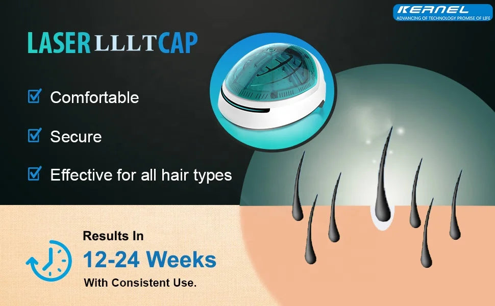 Factory Supply KN-8000B Cap Hair Growth Device Hair restoration Kernel Hair  Helmet