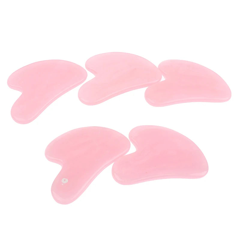 1pcs Guasha Scraping Massage Scraper Face Massager Acupuncture Gua Sha Board