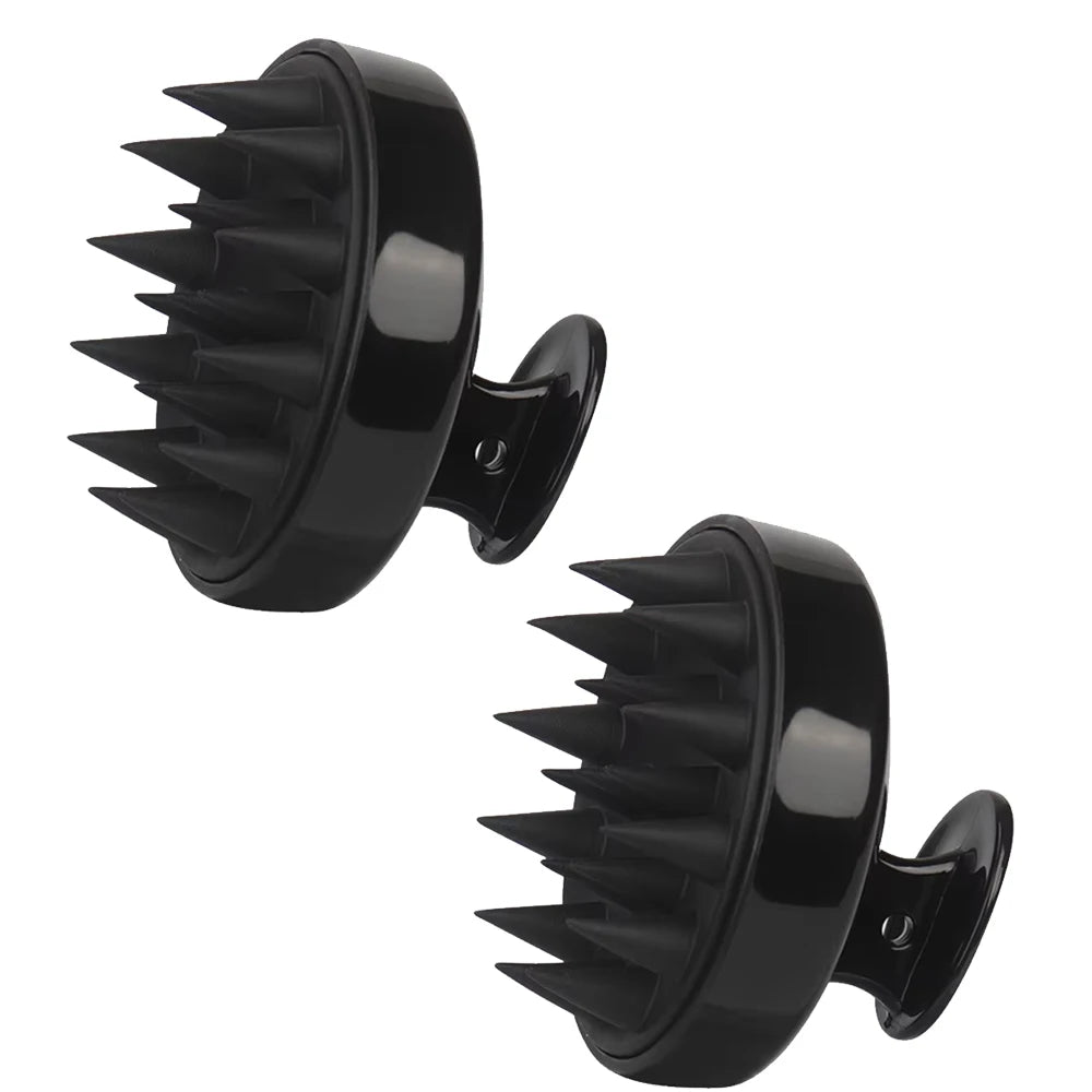 Silicone Scalp Massager Shampoo Brush Scalp Brush for Hair Growth / Dandruff Removal, Hair Scrubber Scalp Stimulator Exfoliator