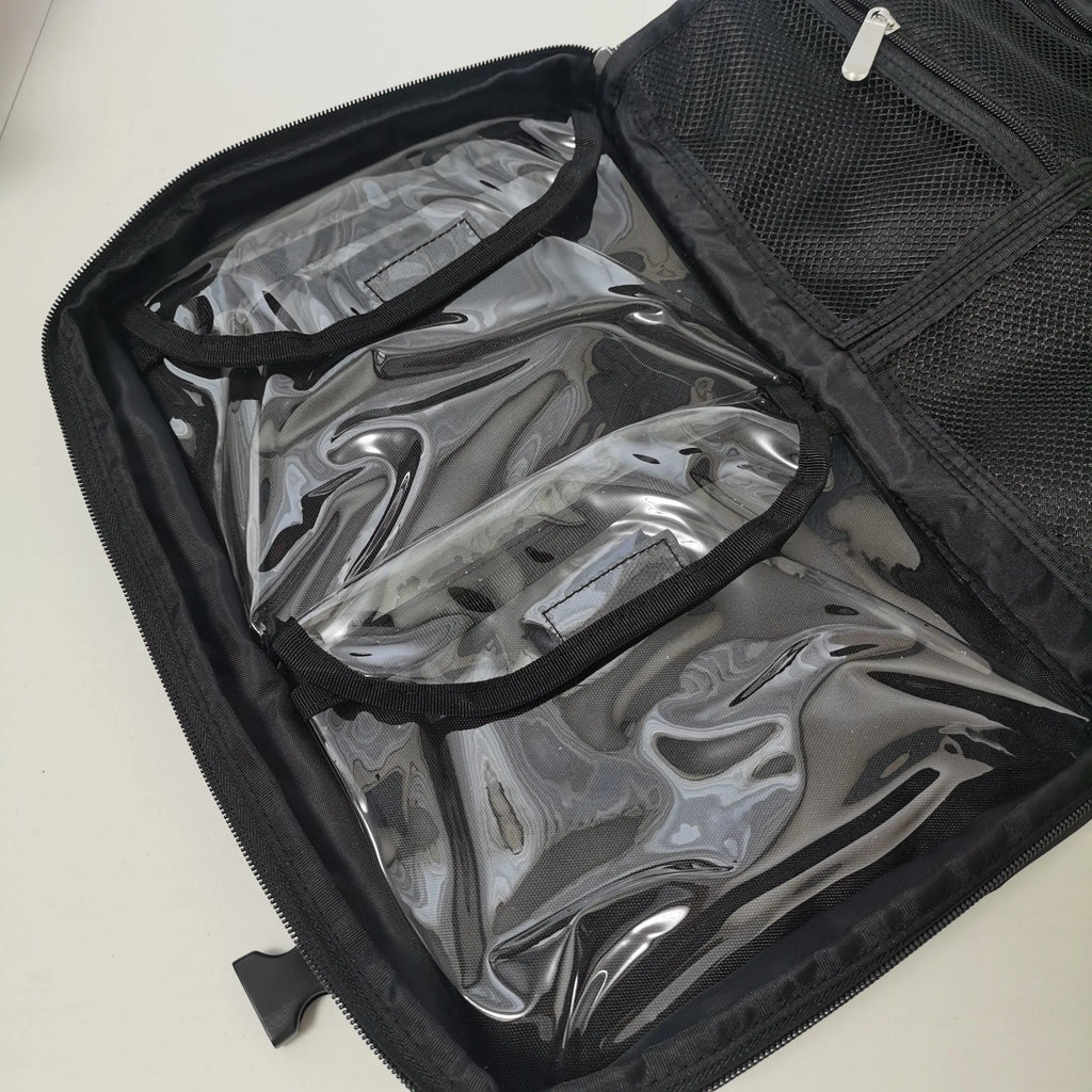Foldable Makeup Bag Cosmetic Organizer Professional Makeup Artist Touch Up Bag
