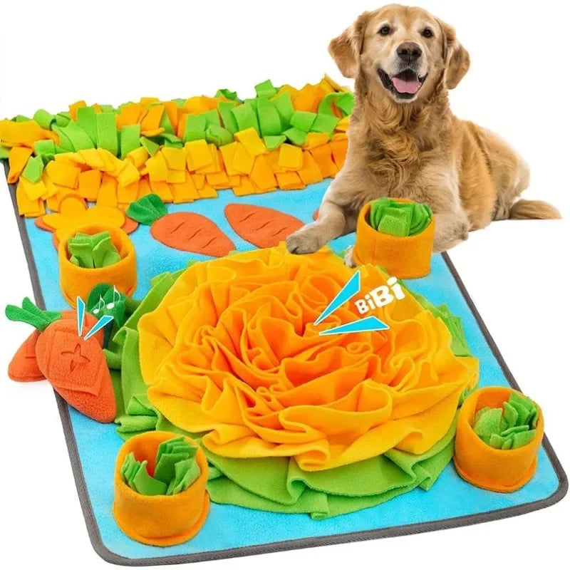 Large Snuffle Mat for Dogs Pet Interactive Training and Stress Relief Sniff  Feeding Mat Slow Feeder Dog Treat Mat Dog Toys