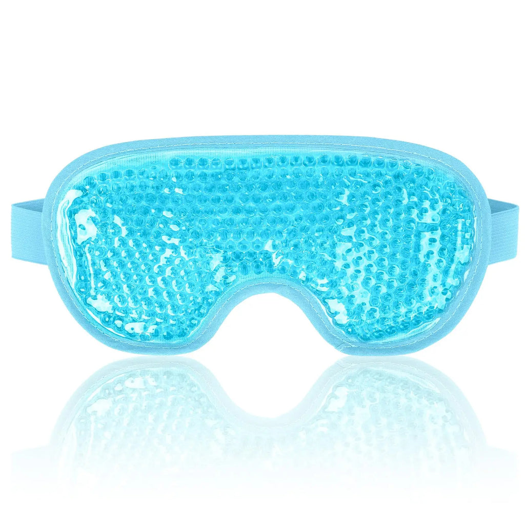 Cooling Eye Mask  with Gel Bead for Puffy Eyes Reusable Cold Compress Ice Pack for After Eyelid Surgery Tension Stress Relief