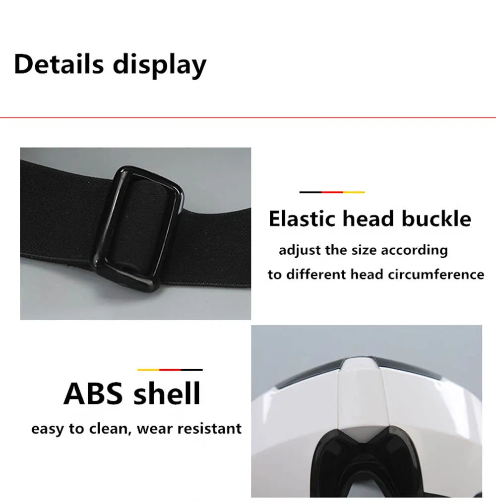 5D Intelligent Airbag Vibration Eye Massager Bluetooth Hot Compress Eyes Care Instrument Glasses Fatigue Sleep Mask Eye Massager