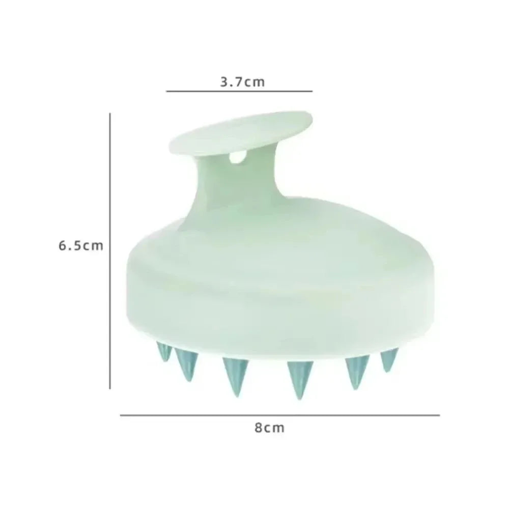 Scalp Massager Soft Silicone Shampoo Brush for Dandruff Removal&Hair Growth, Scalp Scrubber Exfoliator, Hair Care Massage Tool