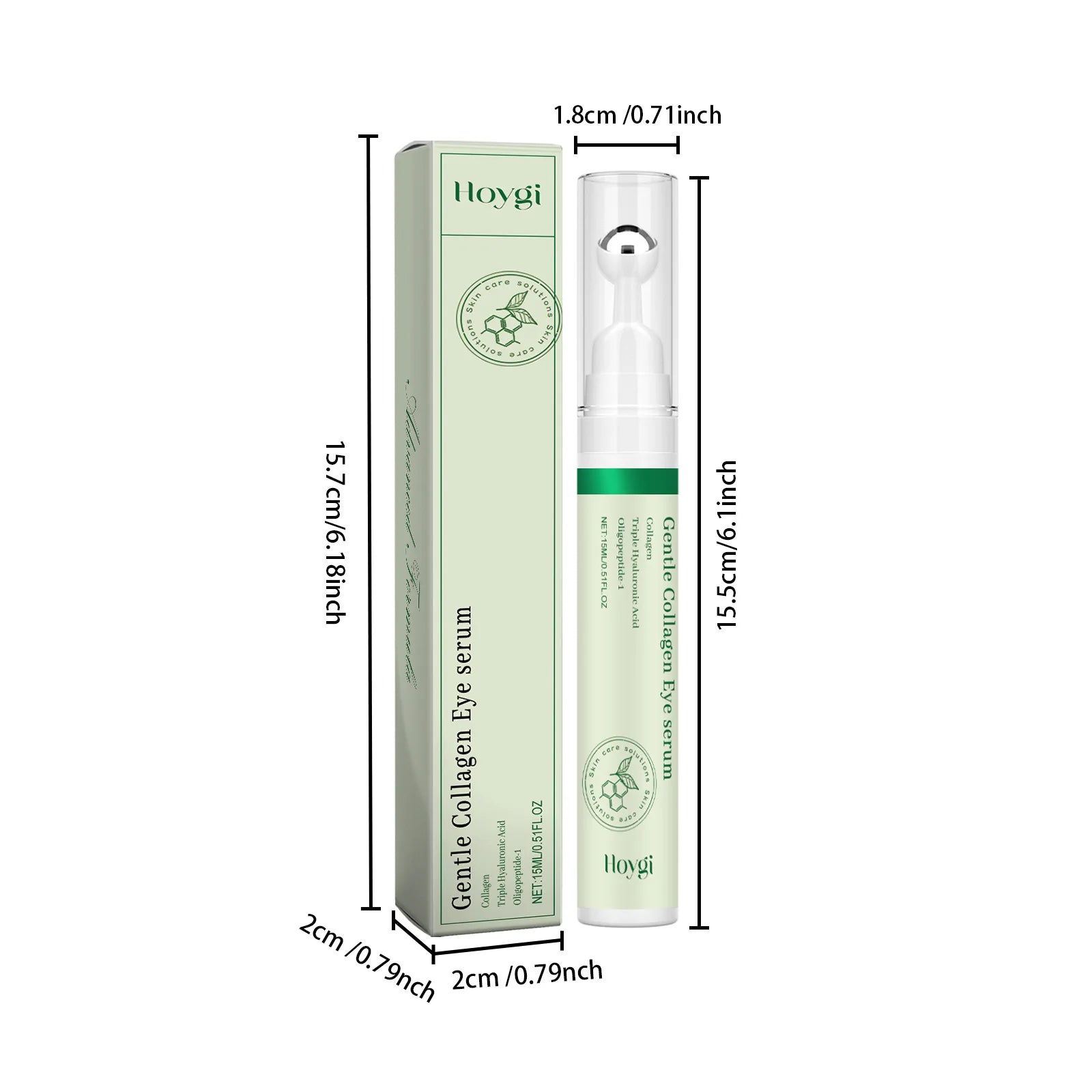 Collagen Eye Serum Cream Anti Dark Circles Eye Bags Eyes Puffy Repair Brightening Tighten Lifting Moisturizing Eye Roller Serum