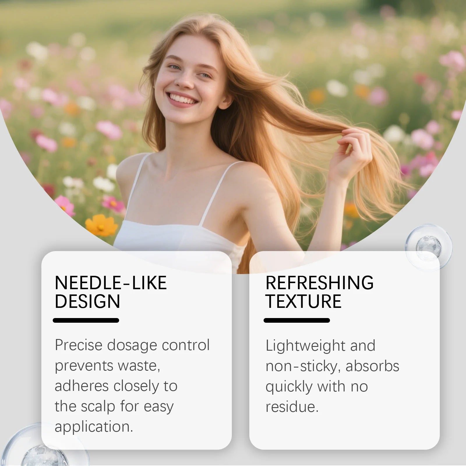 Scalp Care Serum With Centella Asiatica Extract Hair Root Nourishing Treatment Essence For Dry Scalp Moisturizing Lightweight